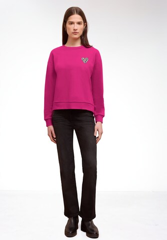 Street One Studio Sweatshirt in Pink