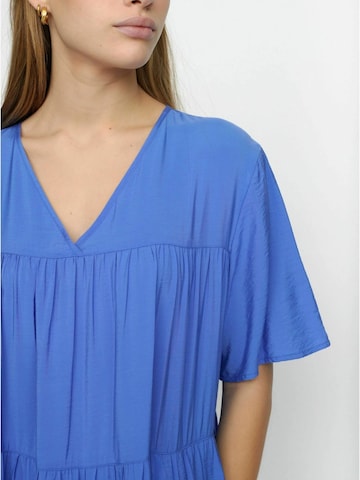 Soft Rebels Jurk 'Freja' in Blauw