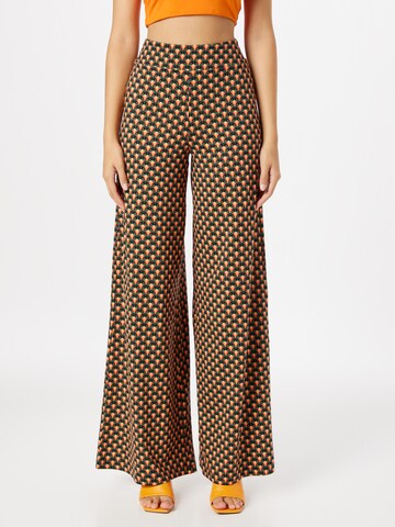 King Louie Wide Leg Hose in Orange: Vorderseite