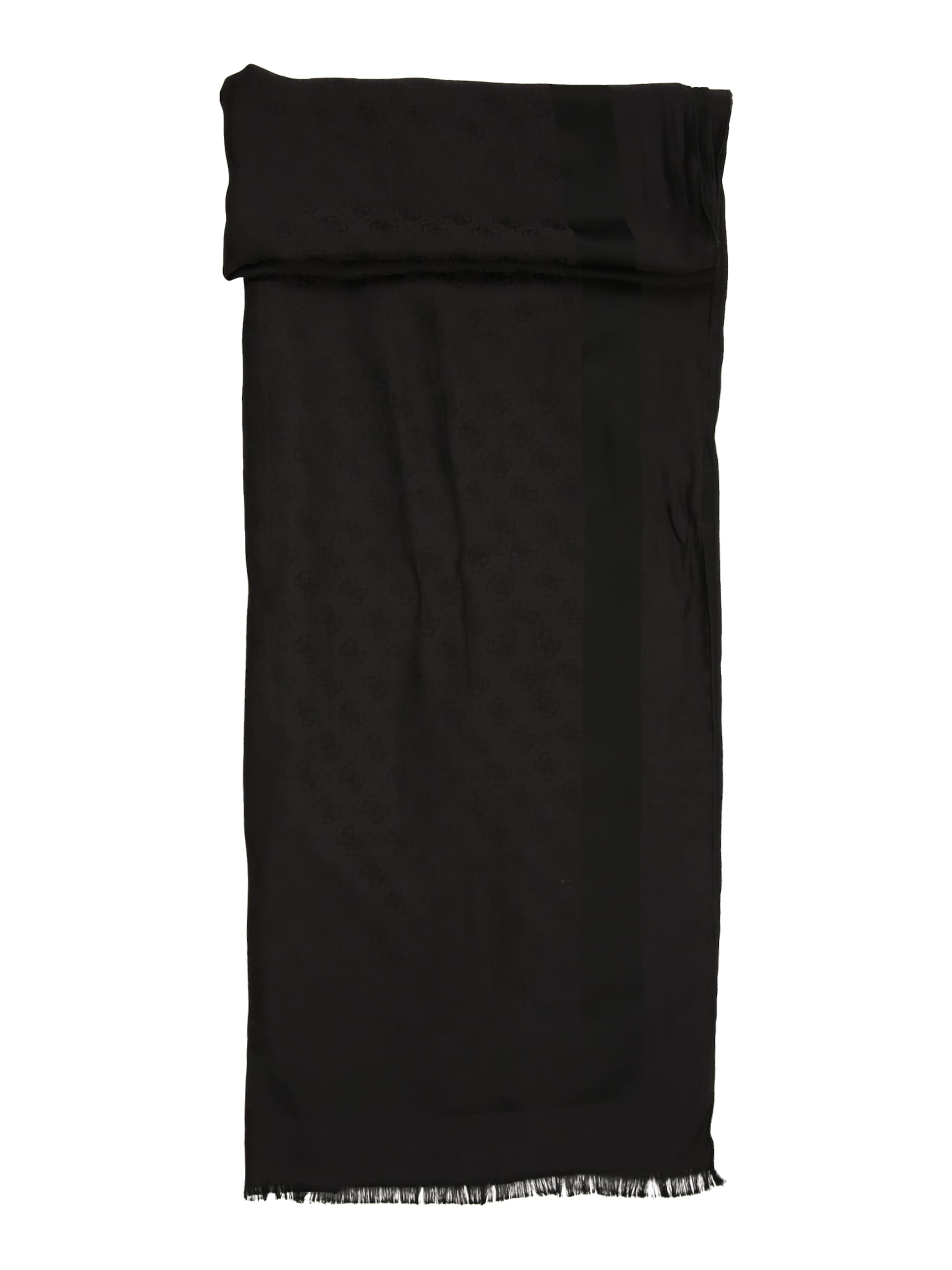 GUESS Шал 'LEONA' в черно: отпред