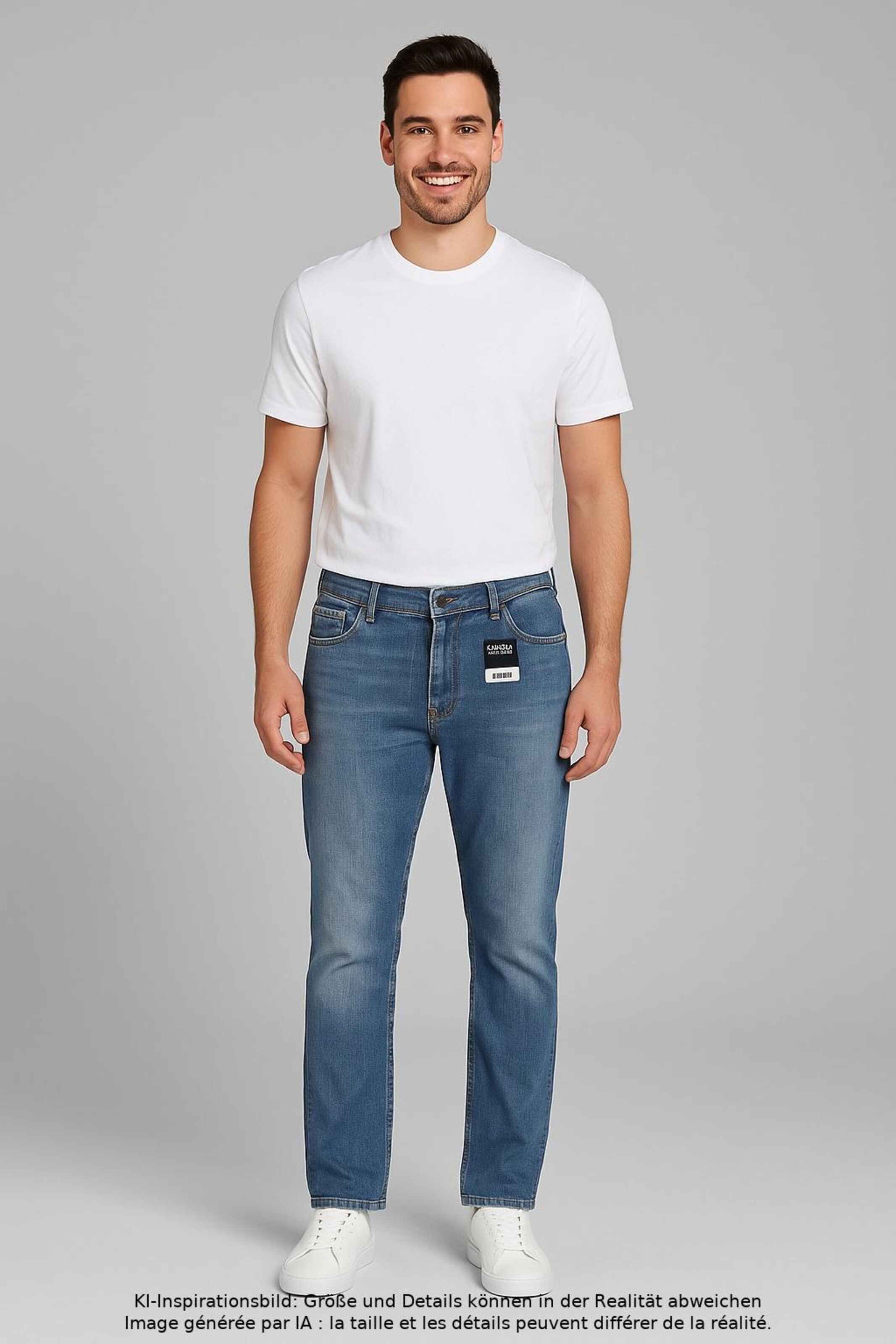 bugatti Jeans 40-42 in Blau: Vorderseite