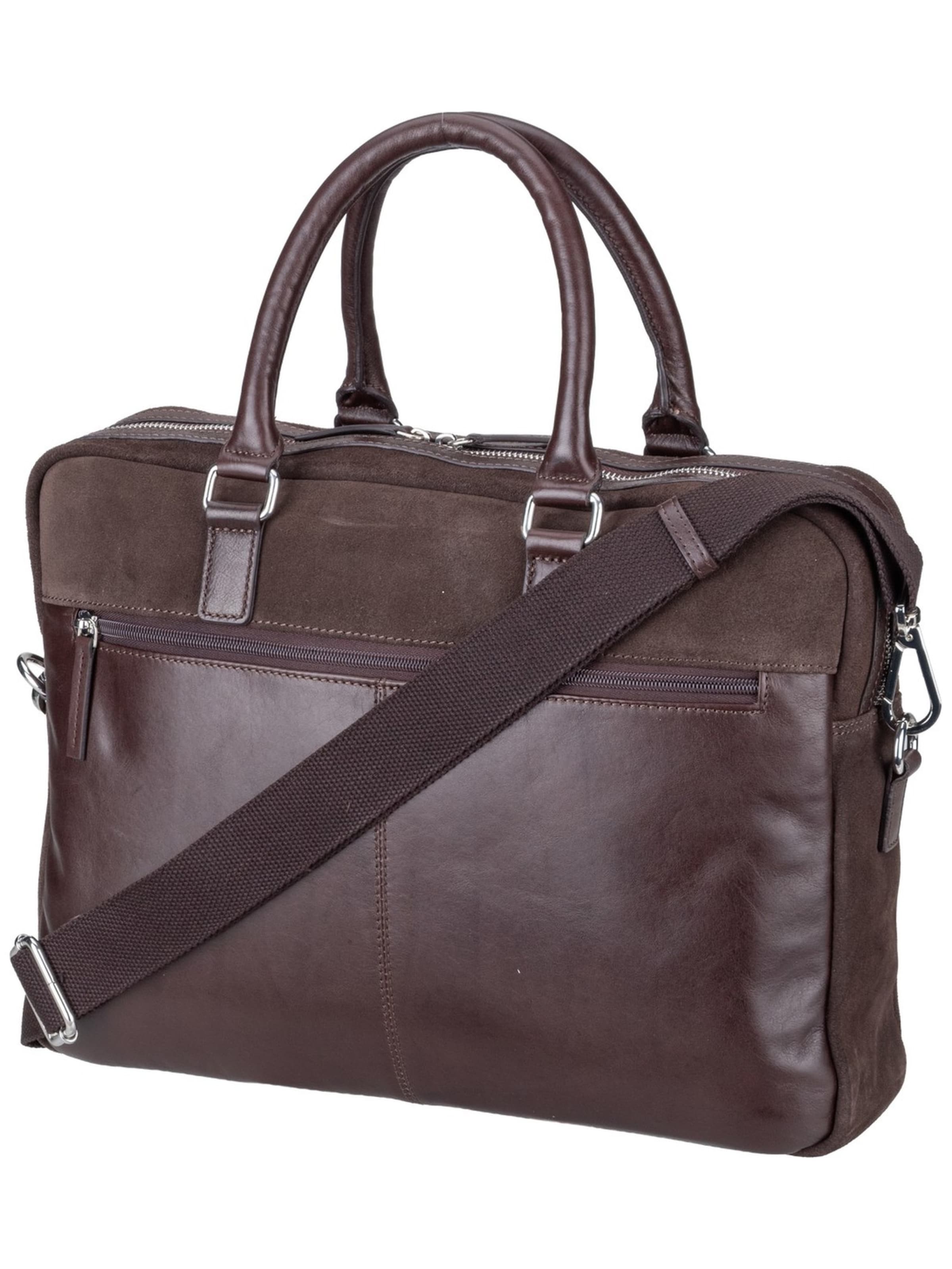 bugatti Document Bag ' Diego ' in Brown