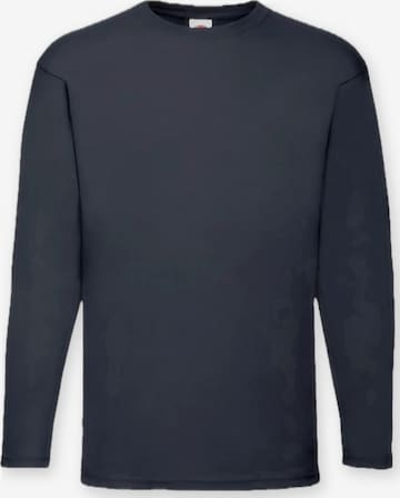 Sweat-shirt FRUIT OF THE LOOM en bleu : devant