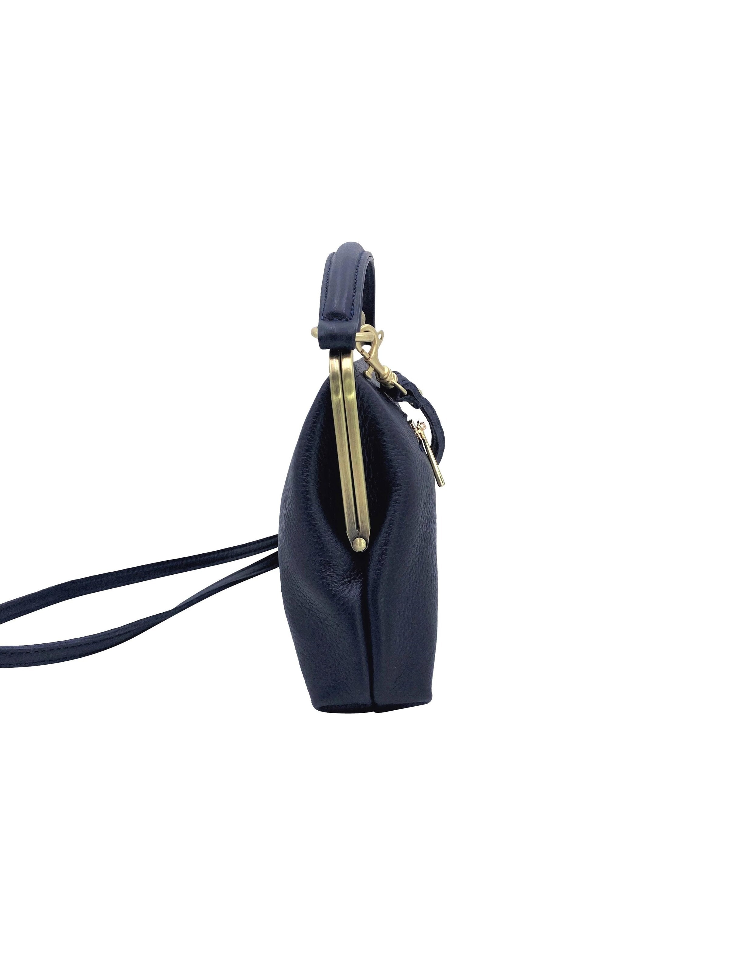 Sacs à main 'Kleine Olive – Leder Handtasche & Umhängetasche' Taschenkinder en bleu