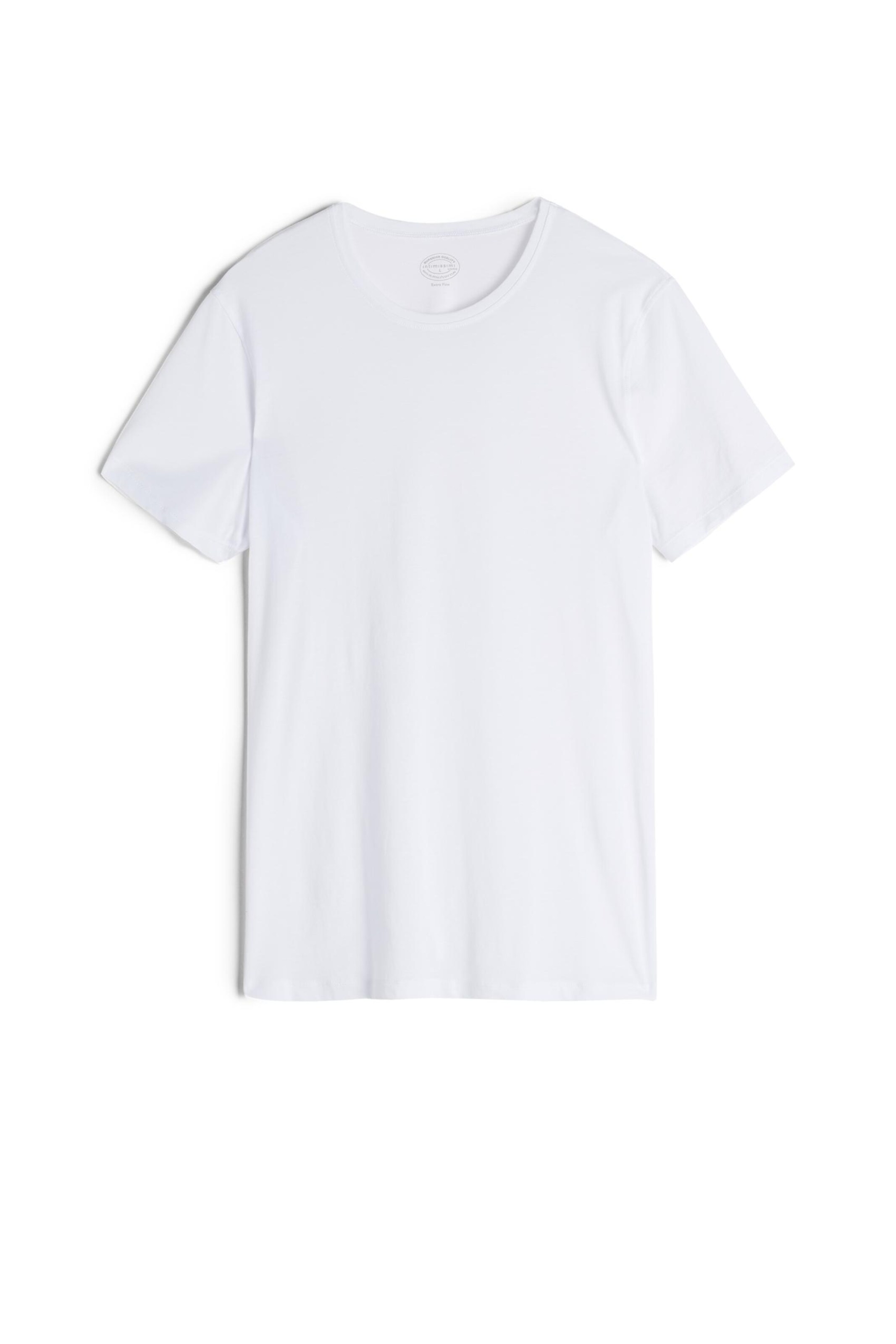 IUMAN Intimissimi Uomo Shirt in Weiß: Vorderseite