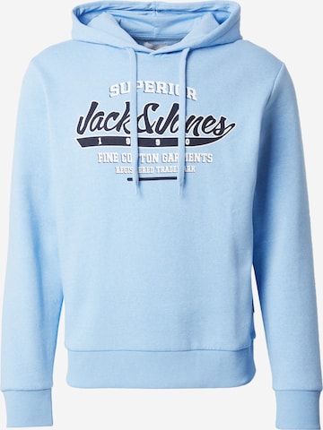 mėlyna JACK & JONES Megztinis be užsegimo: priekis