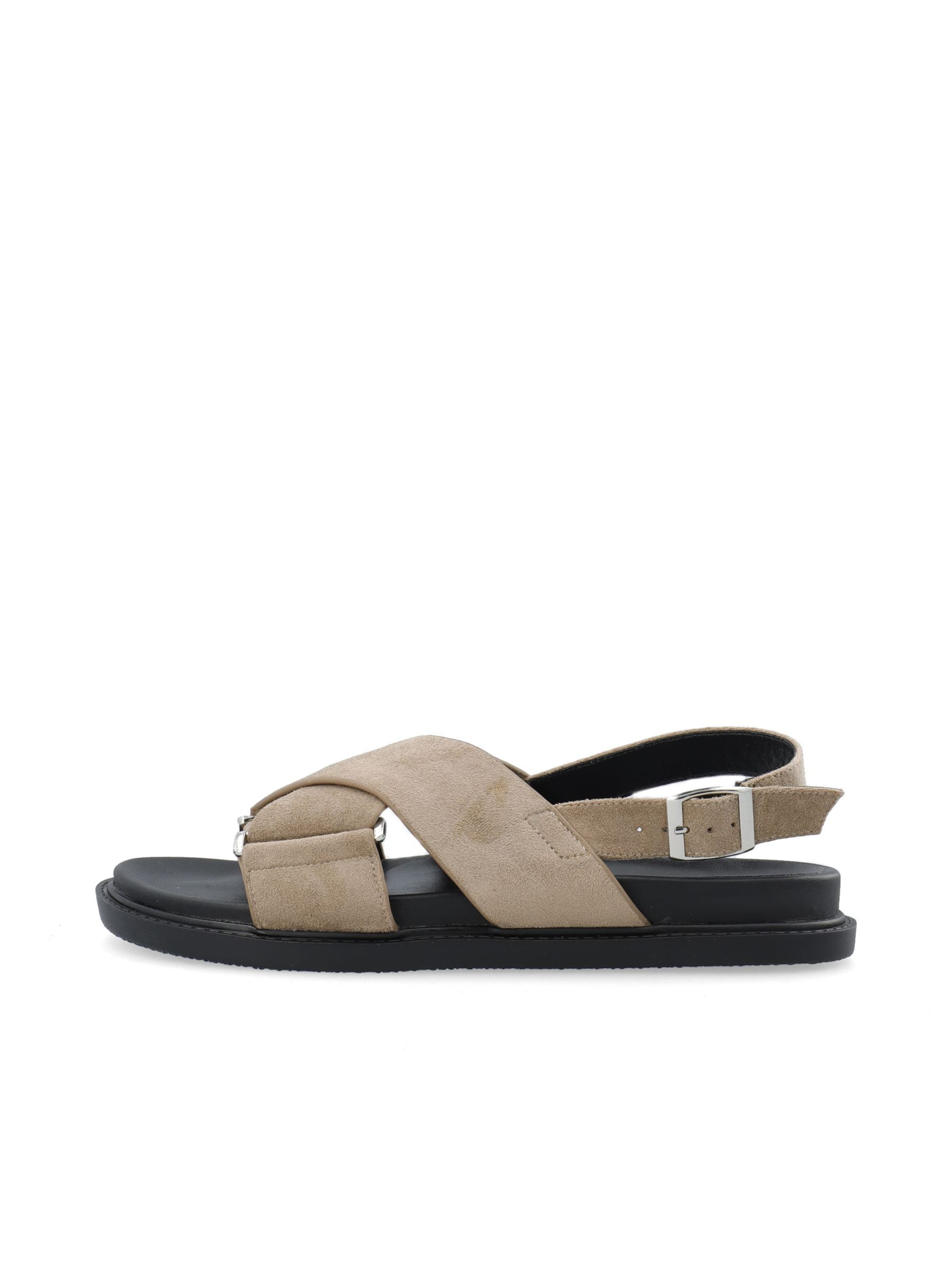 Sandales 'Oslo' Bianco en beige : devant