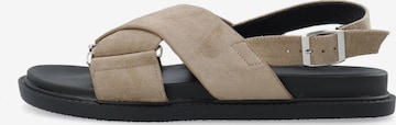 Sandales 'Oslo' Bianco en beige : devant