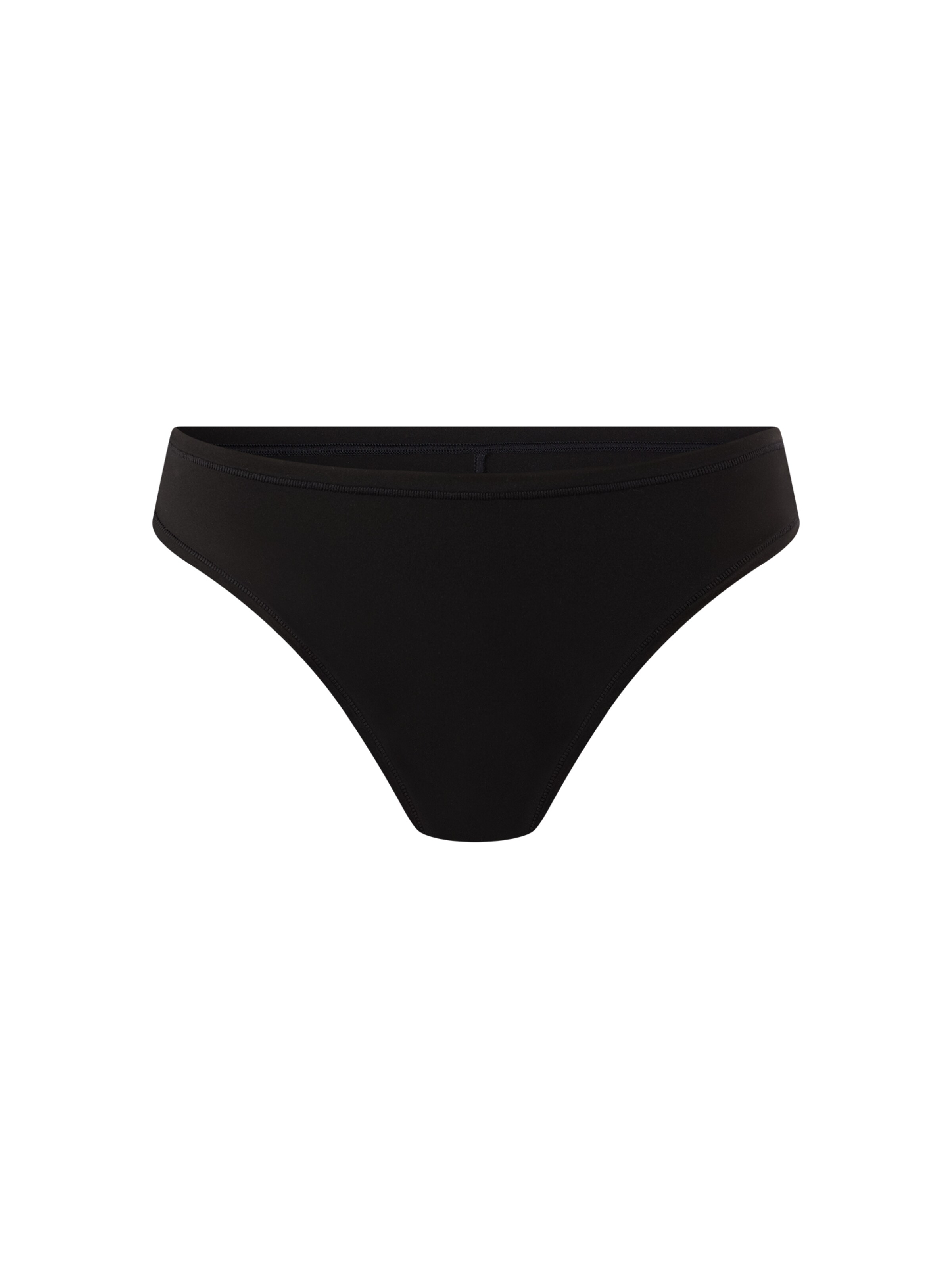 ETAM String 'Pure Soft' in Schwarz: Vorderseite