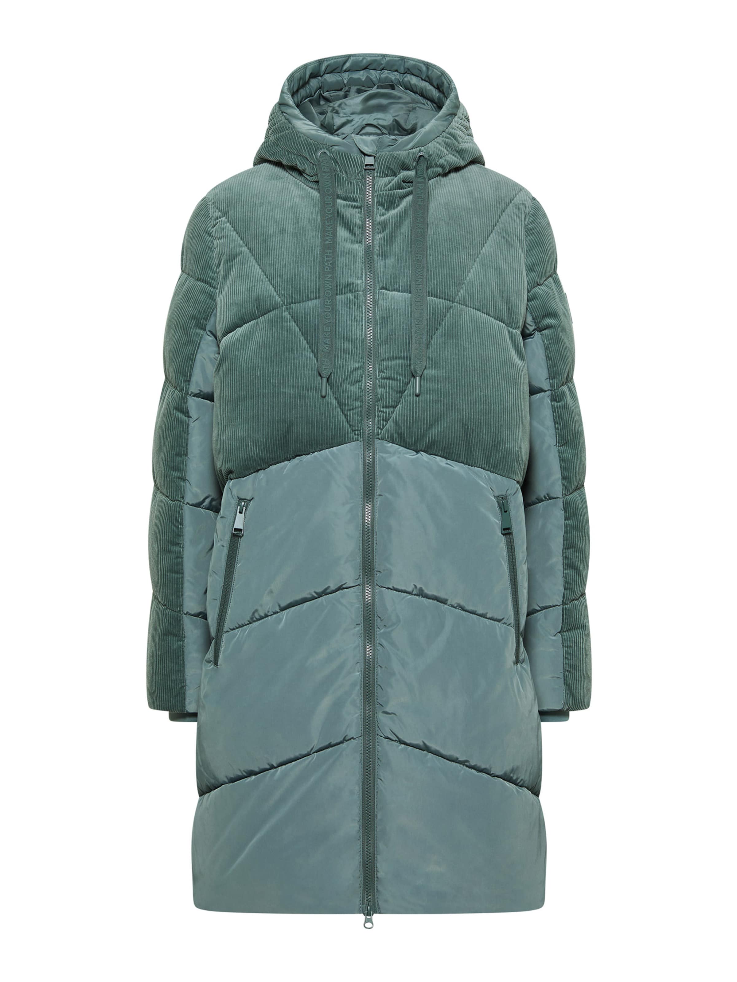 zaļš CECIL Ziemas mētelis: no priekšpuses