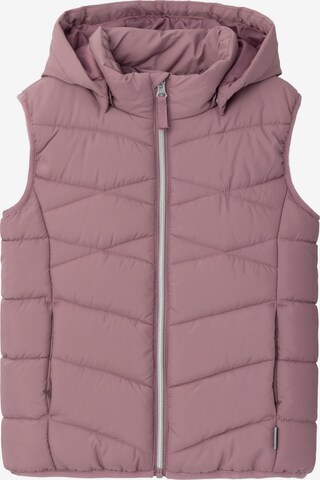 Gilet 'Memphis' NAME IT en violet : devant