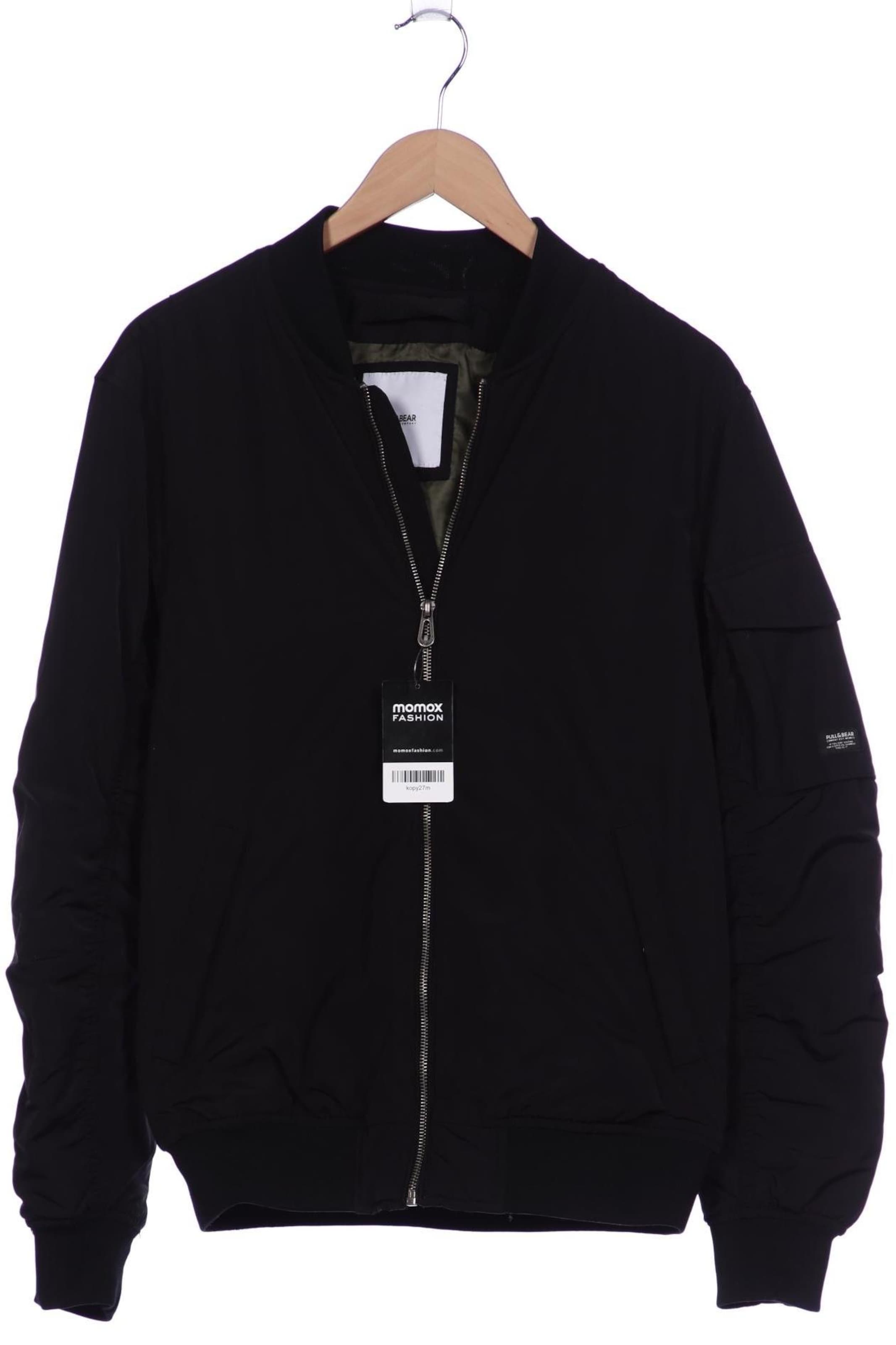Pull&Bear Jacke M in Schwarz: Vorderseite