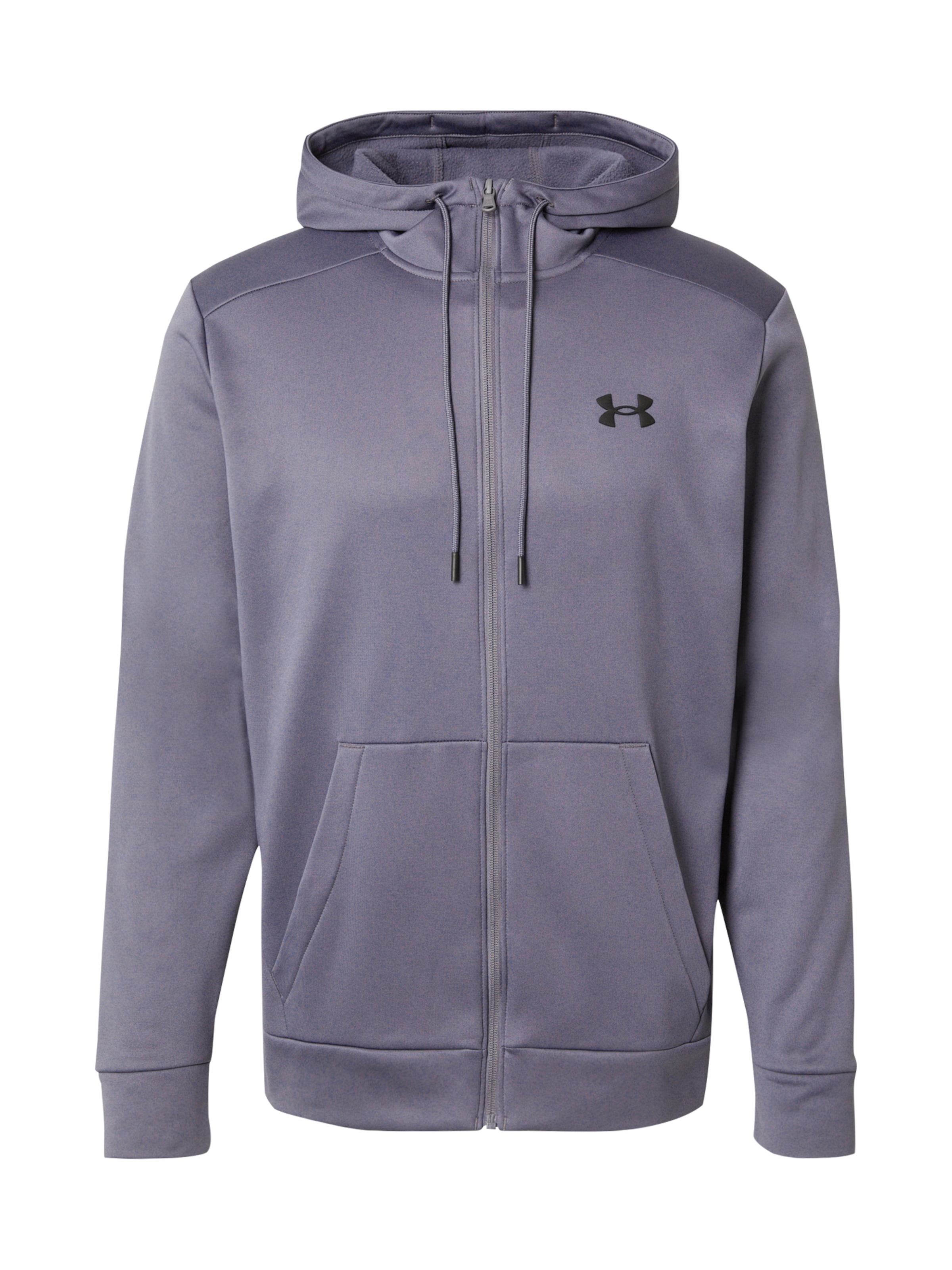 UNDER ARMOUR Toiminnallinen fleecetakki värissä harmaa: etupuoli