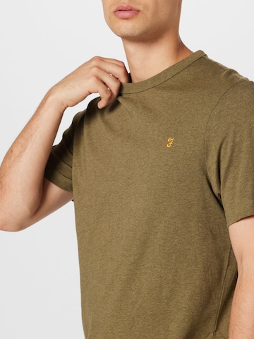 FARAH Regular Fit T-Shirt 'DANNY' in Grün