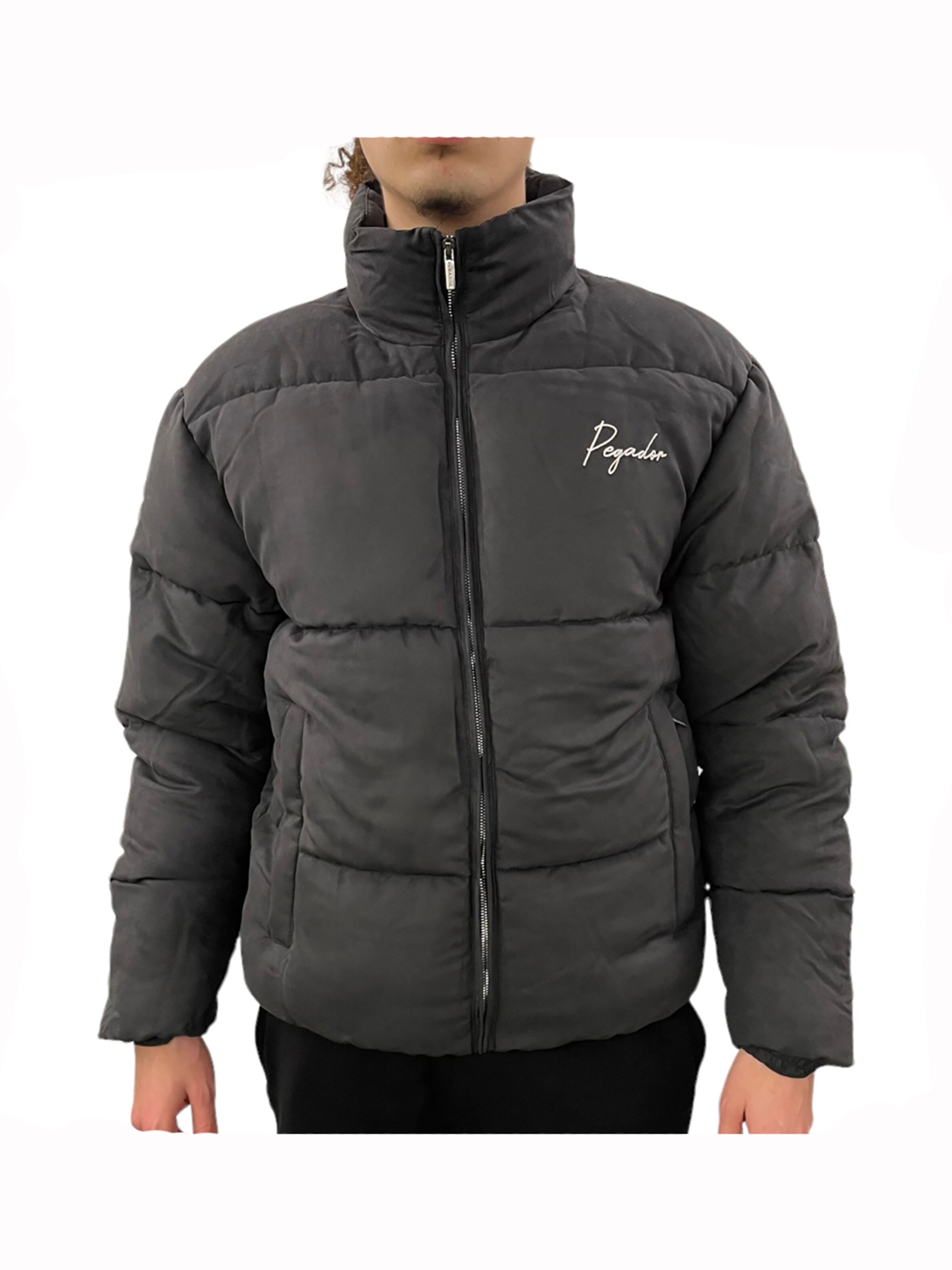 Pegador Winter Jacket 'Neum' in Black: front