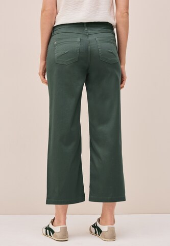 CECIL Wide Leg Hose in Grün