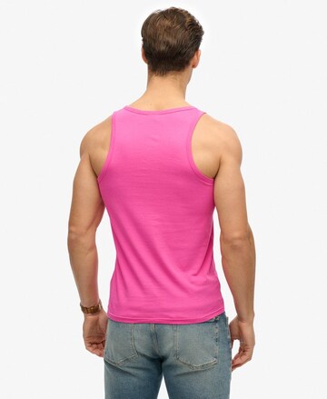 T-Shirt 'Essential' Superdry en rose
