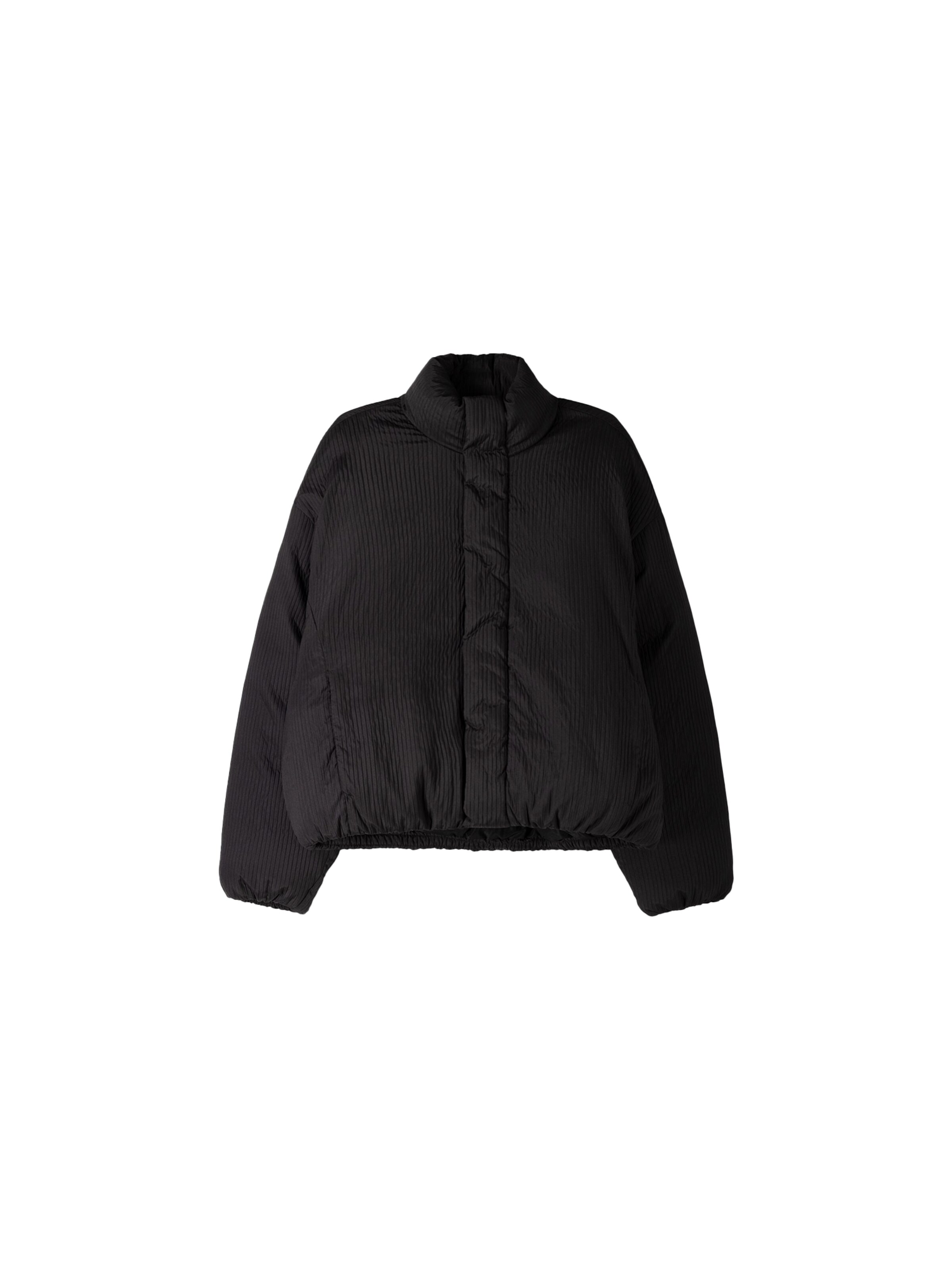 Bershka Jacke in Schwarz: Vorderseite
