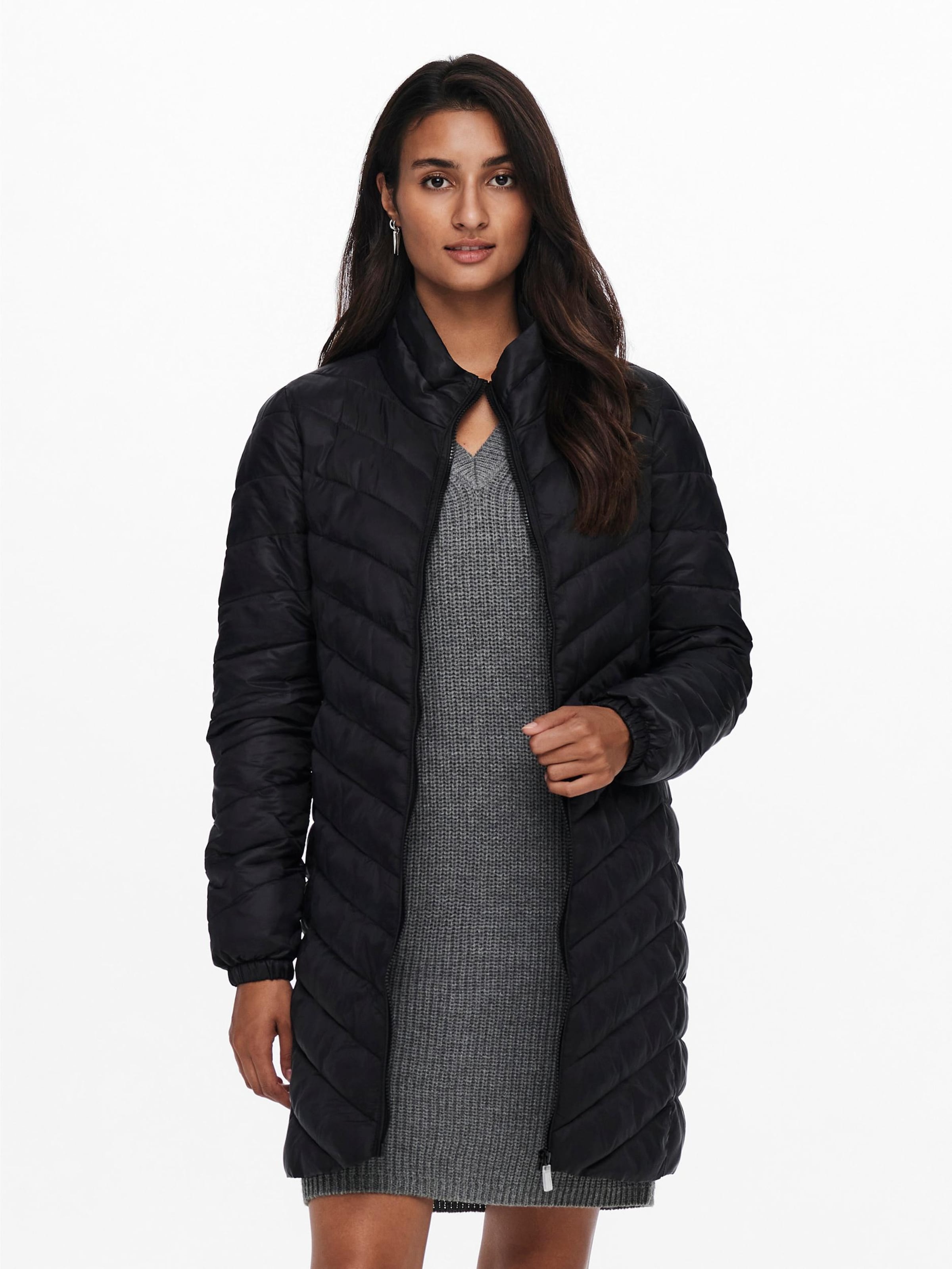 ONLY Between seasons coat New Tahoe in Black ABOUT YOU