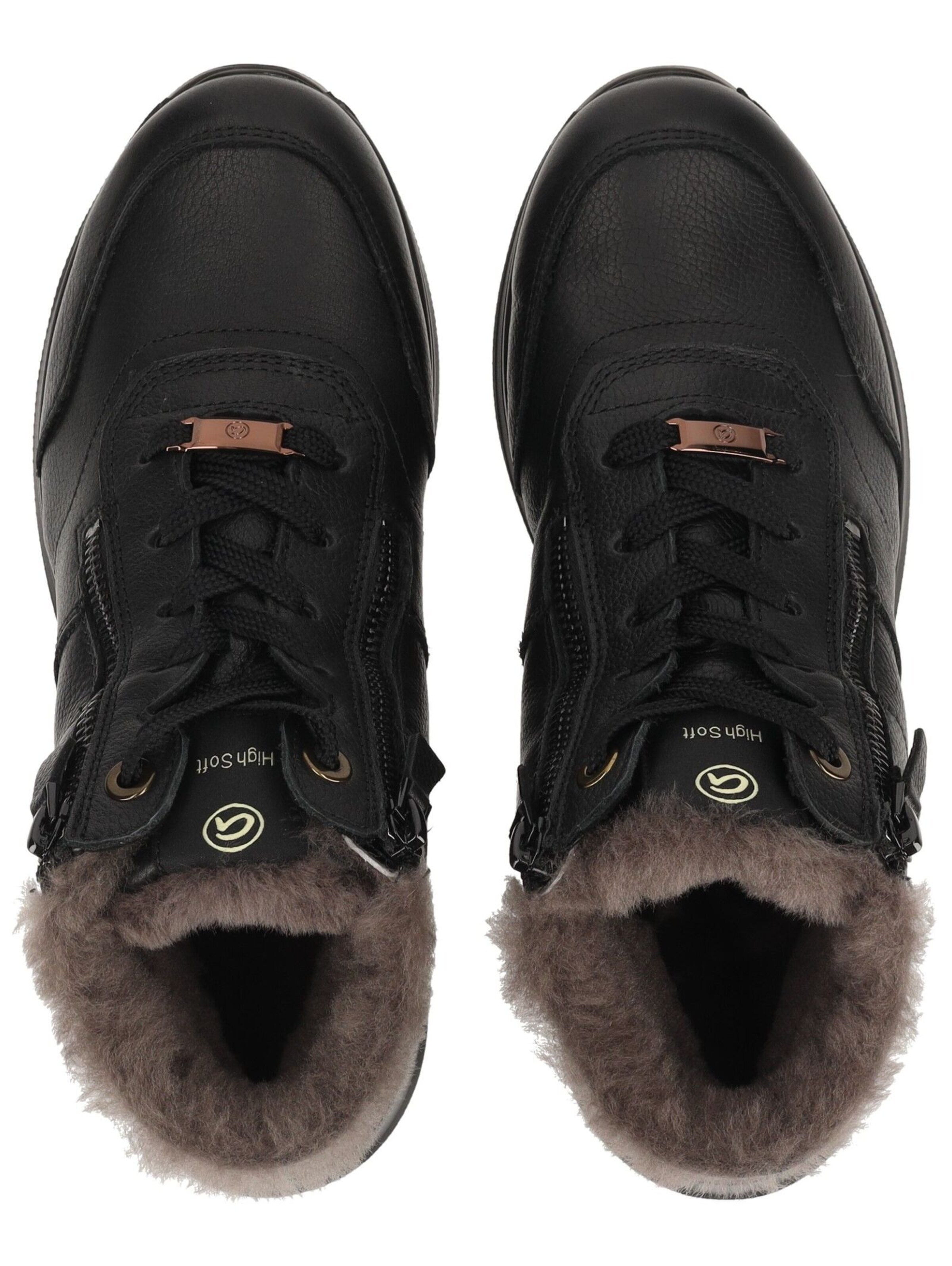 Sneaker alta di ARA in nero