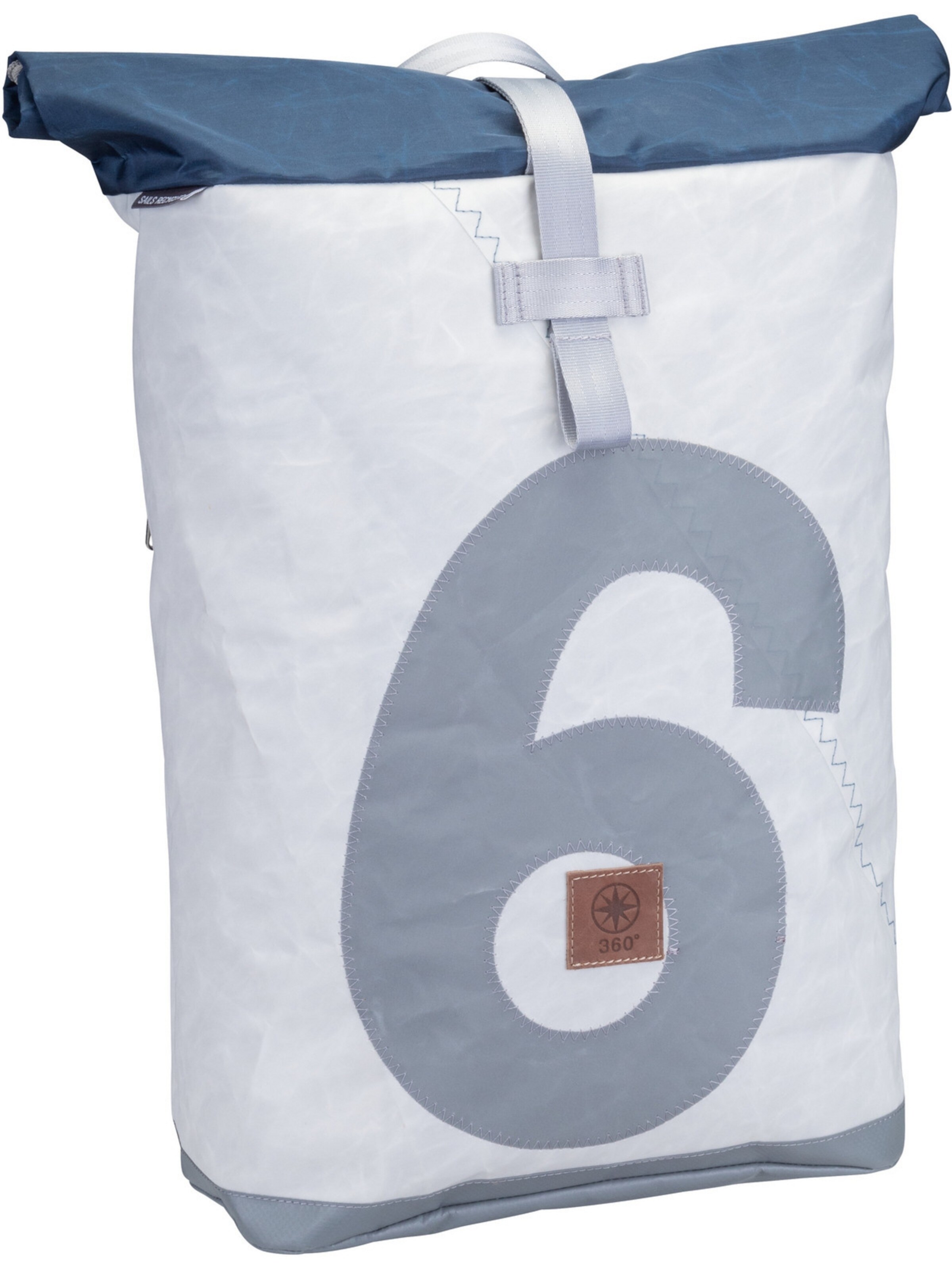 360 Grad Rucksack ' Tide ' in Weiß: Vorderseite
