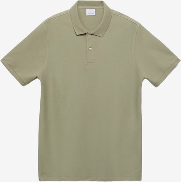 MANGO MAN Shirt 'REA' in Groen: voorkant