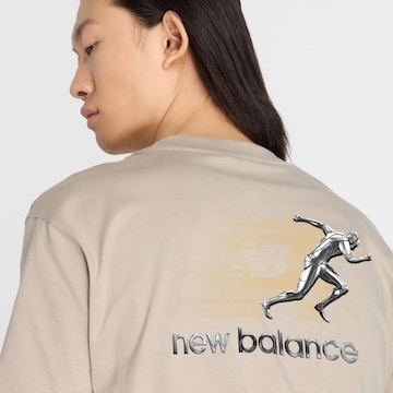 T-Shirt 'Chrome Runner' new balance en gris