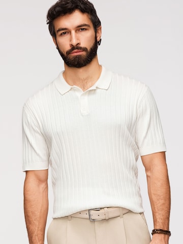 Ombre Shirt in Wit