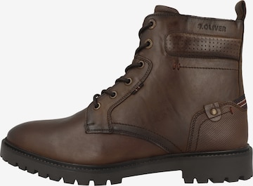s.Oliver Schnürstiefel in Braun: Vorderseite