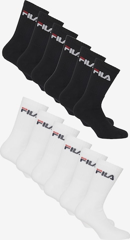 FILA Socken in Schwarz: Vorderseite