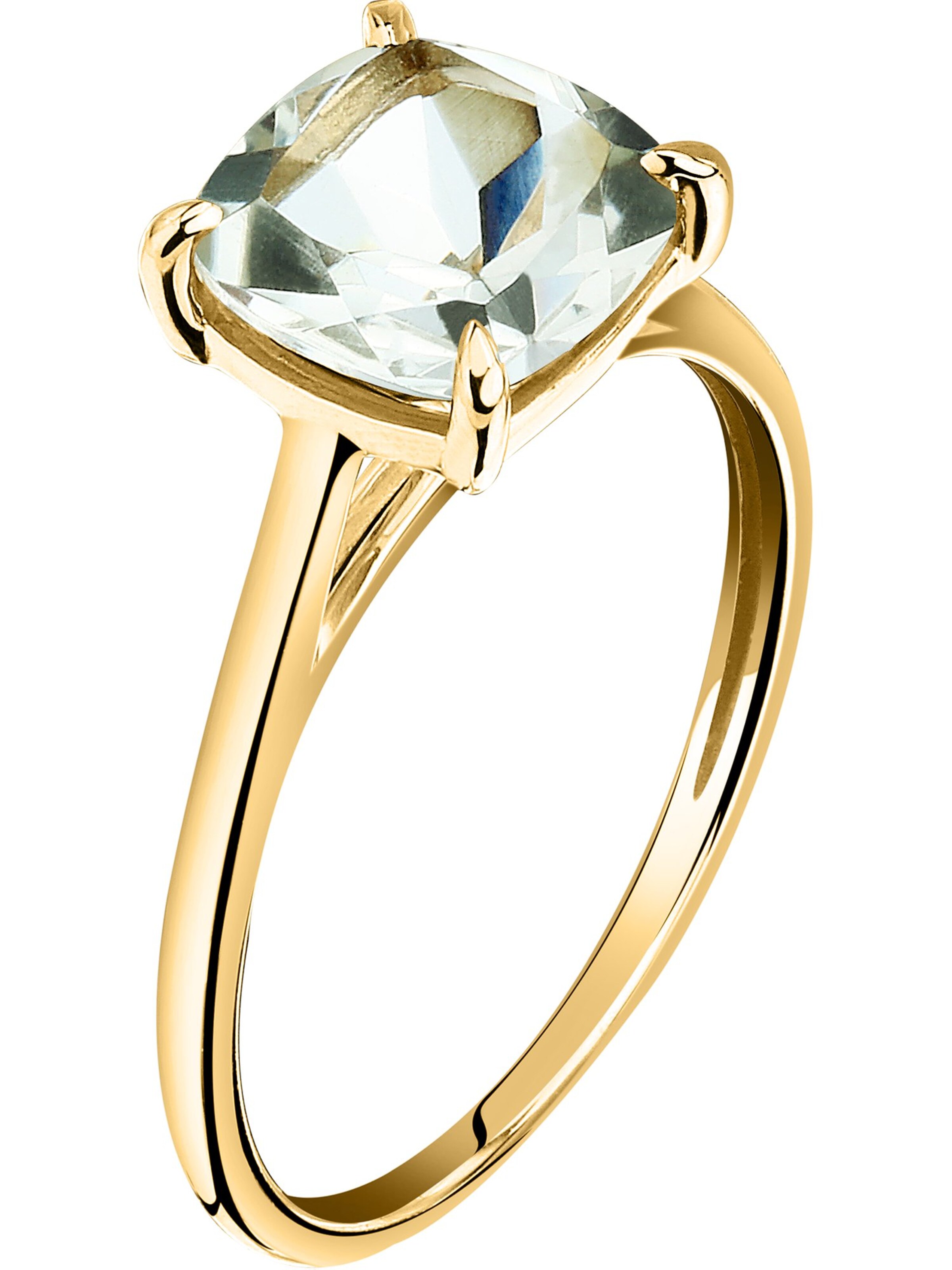 CHRIST Ring in Gold: Vorderseite