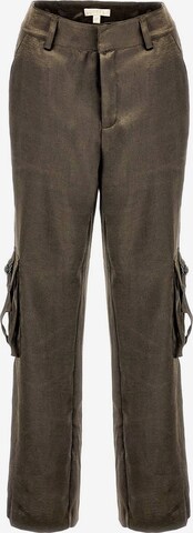 GUESS Cargo Pants in Brown: front