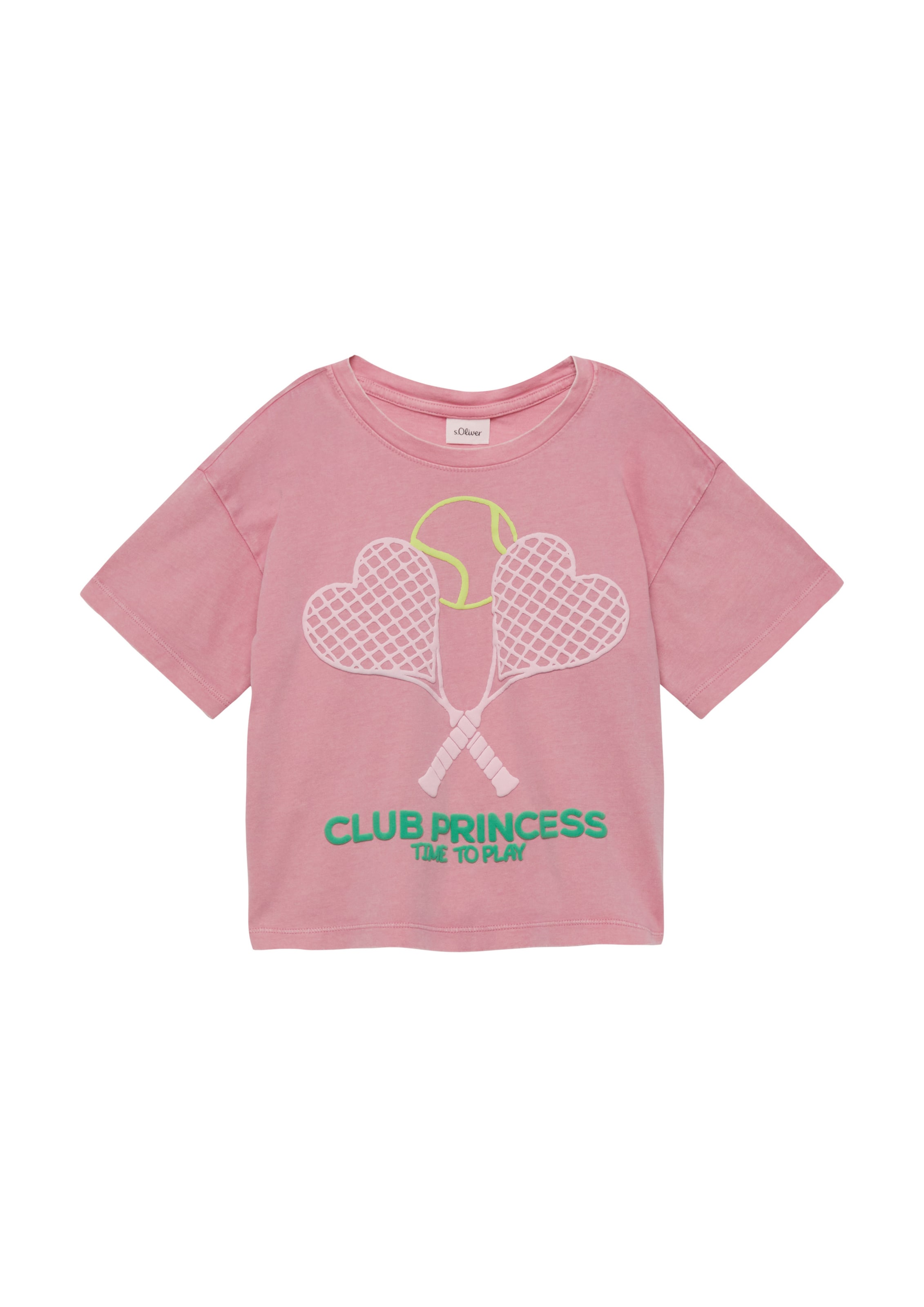 T-Shirt s.Oliver en rose : devant