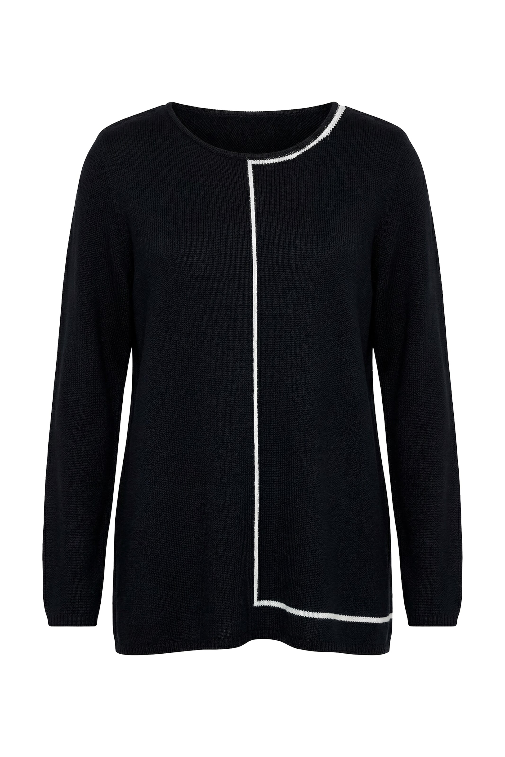 Ulla Popken Sweater in Black: front
