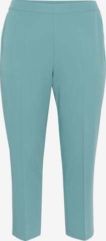 KAFFE CURVE Bukser 'Sakira' i grøn: forside