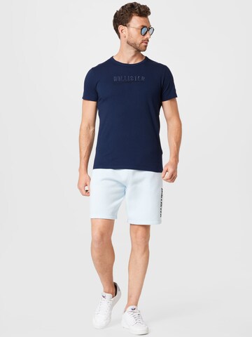 HOLLISTER T-Shirt in Blau