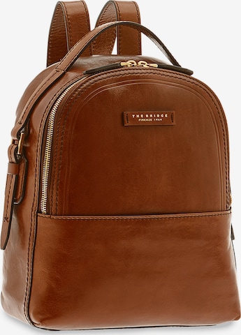 The Bridge Rucksack in Braun: Vorderseite