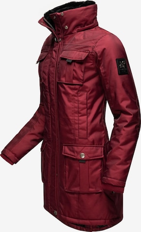 NAVAHOO Weatherproof jacket 'Tinis' in Red