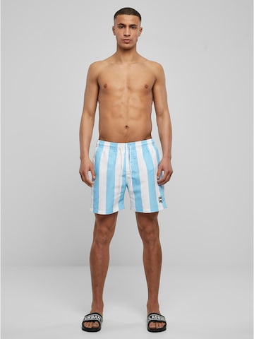 Urban Classics Zwemshorts in Blauw