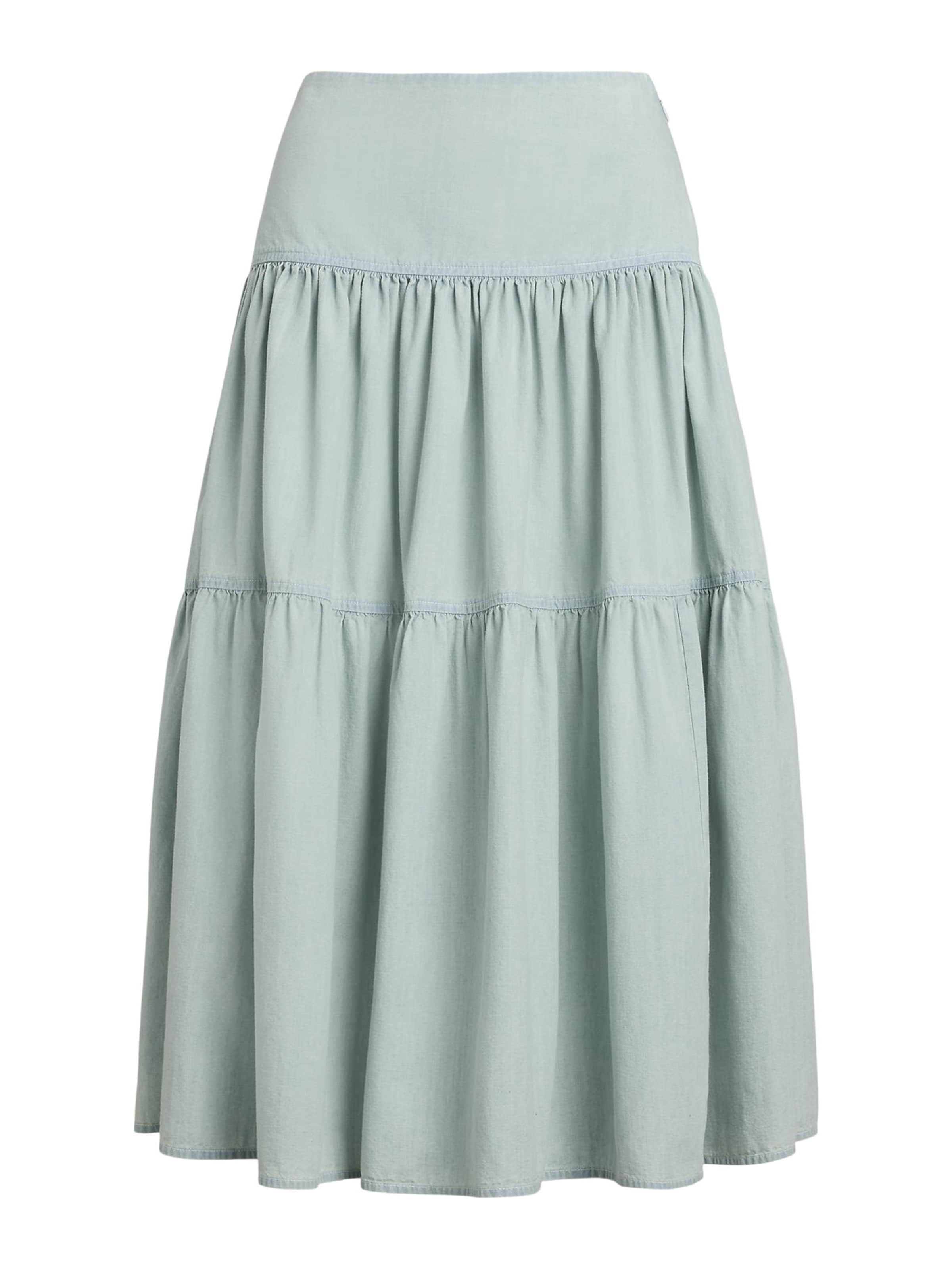 Lauren Ralph Lauren Jupe en bleu denim, Vue avec produit