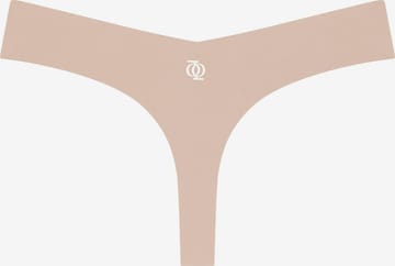 GOD SAVE QUEENSSlip 'Second Skin Thong' - bež boja: prednji dio