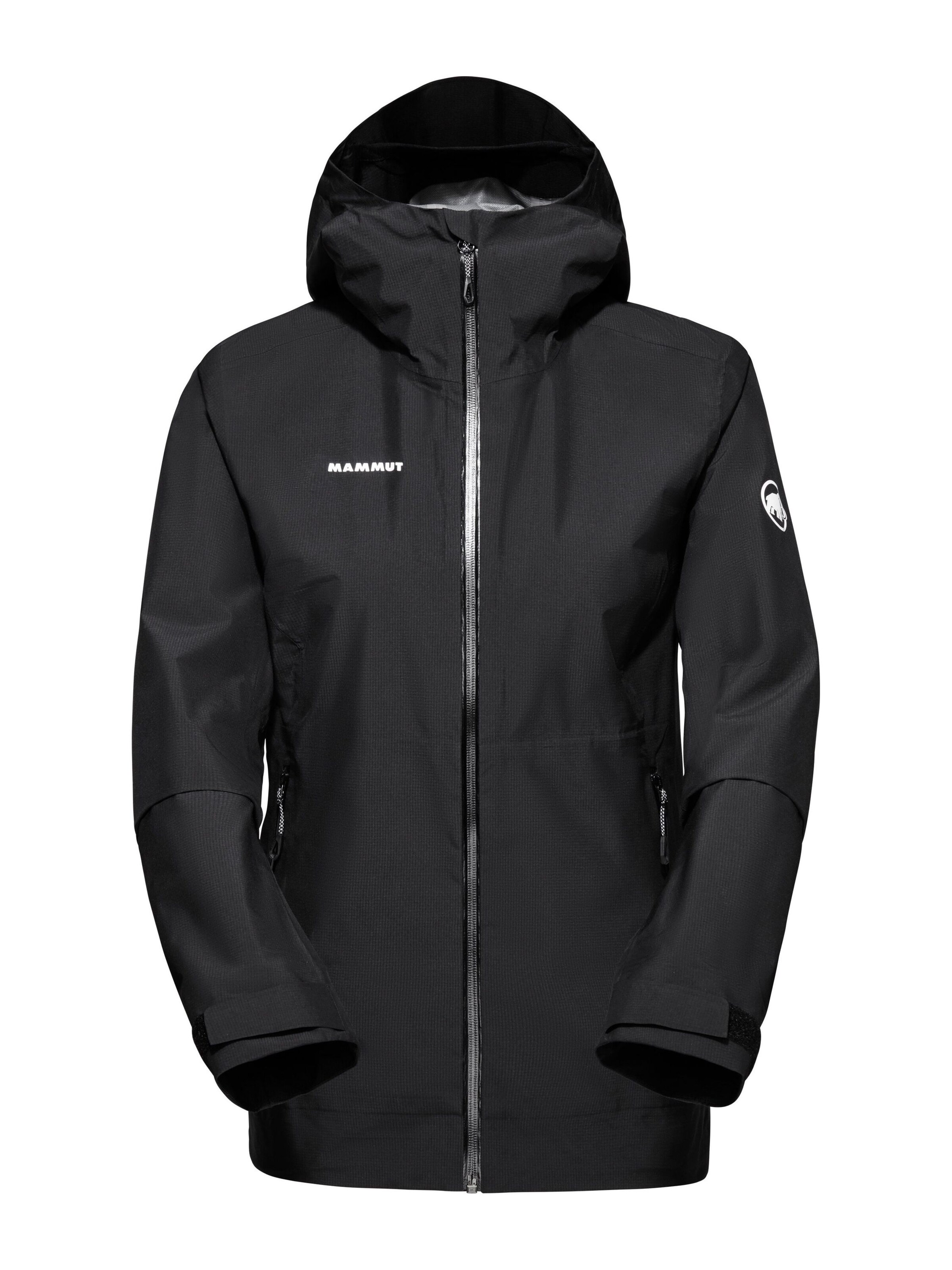 Geacă outdoor 'Alto' de la MAMMUT pe negru: față