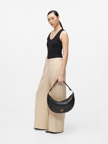 Karl Lagerfeld - Bolso de hombro 'Autograph' en negro