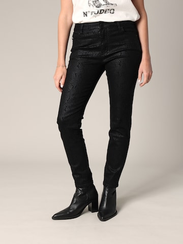 Skinny Jean 'JESS' Deeluxe en noir : devant