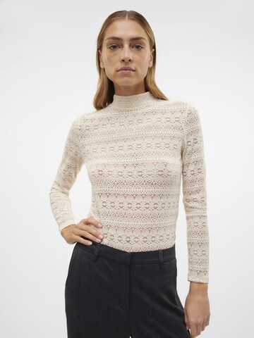 VERO MODA Tričko 'ZOE' - Béžová