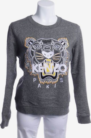 KENZO Sweatshirt / Sweatjacke L in Grau: predná strana