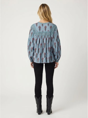 Miss June Blouse 'Lauriane' in Blue