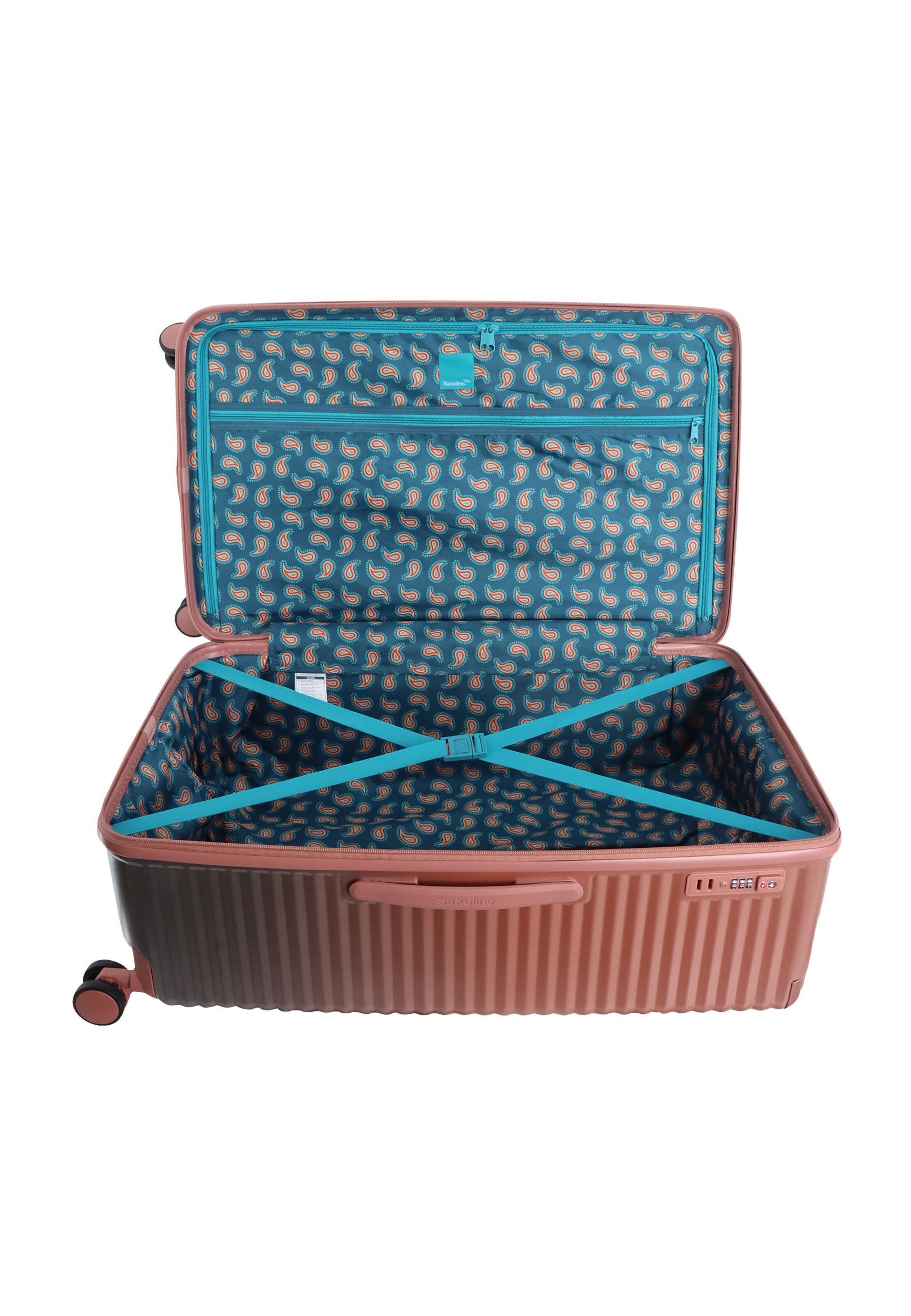 Saxoline Suitcase 'Elite Trunk' in Pink