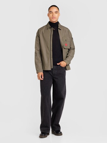 TOPMAN Loosefit Džíny – černá