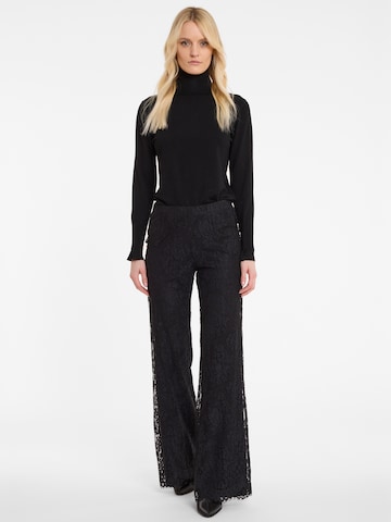 Ana Alcazar Flared Broek 'Abisea' in Zwart